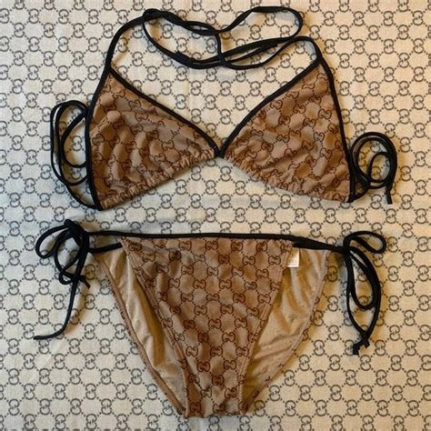 gucci bikini blau|gucci bikini etsy.